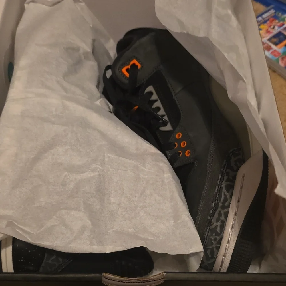 Jordan 3 Retro "Fear" - Picture 10 of 12